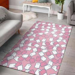 Pink Mashmallow Patterns For Living Room Area Rug Home Decor No2370