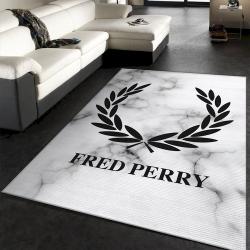 Fred Perry Fashion Logo For Living Room Area Rug Home Decor No2380