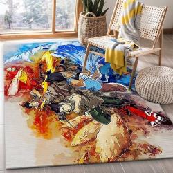 Anime Heroes Living Room Area No2381 Rug Area Rug Home Decor