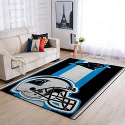Carolina Panthers Nfl Area Rugs American Helmet Style Living Room Carpet Rug