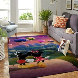Mickey And Minnie Disney Nice Gift Home Decor Area Rug Living Room Rug