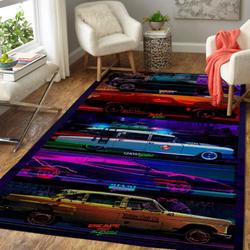 Cars Area Rug Living Room Rug Home Decor Legends Of The Glitch Movie 191026