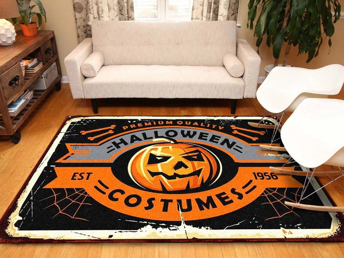 Cat Moon 1 Dhcdhc Ld1610 Rug Living Room Rug Home Decor