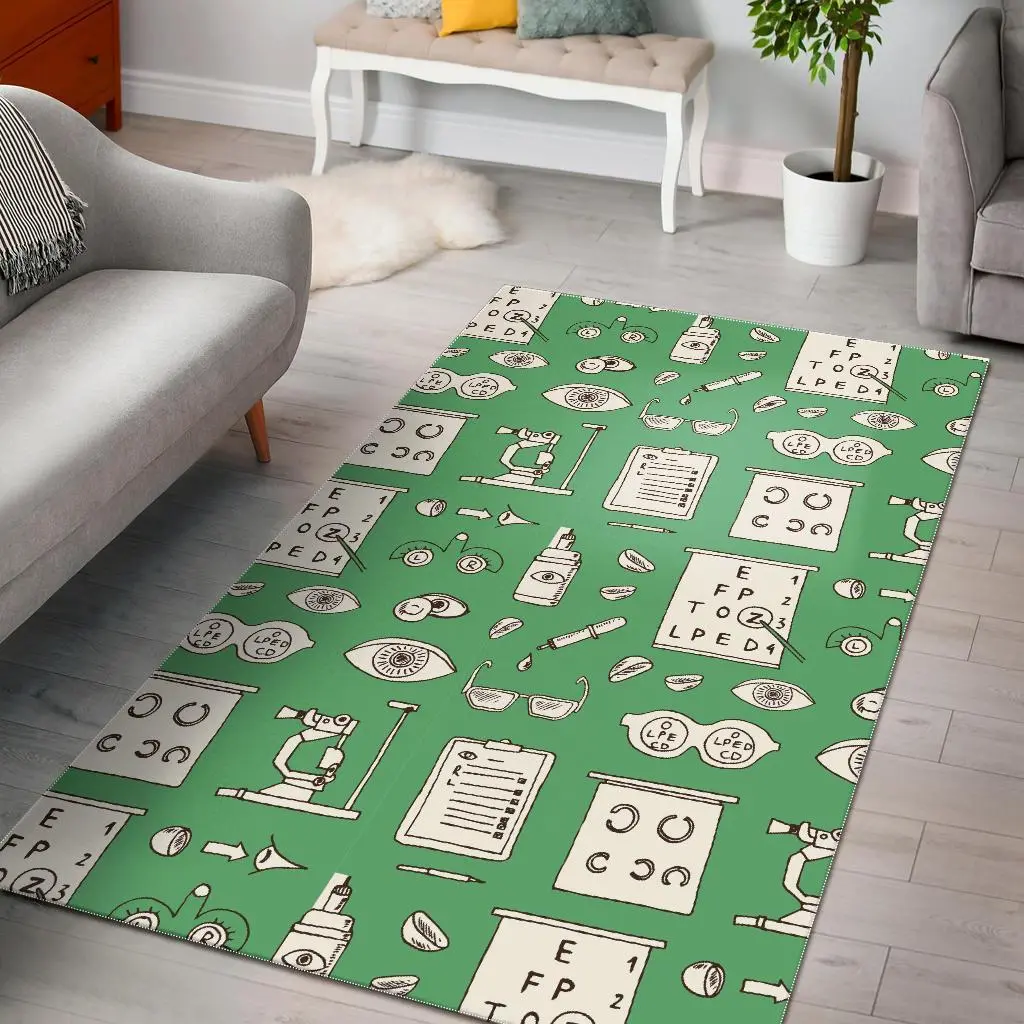 Celestial Print Pattern Area Rug Living Room Rug Home Decor