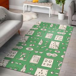 Celestial Print Pattern Area Rug Living Room Rug Home Decor