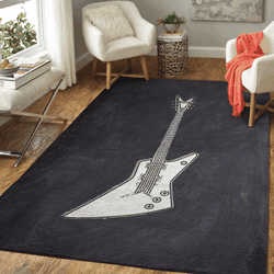 Chalk Music 5 Music Art For Fans Area Rug Living Room Carpet Rug Regtangle Carpet Floor Decor Home Decor