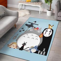 Characters In My Neighbor Totoro Area Rug Living Room Rug Home Decor Carpet