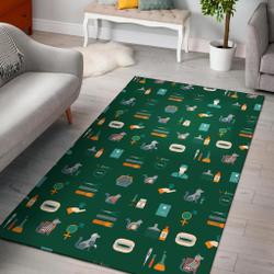 Chess Color Pattern Print Area Rug Living Room Rug Home Decor