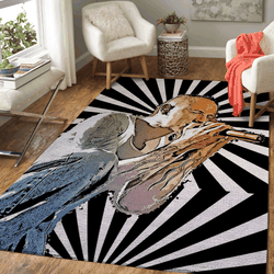 Chester Rockers Vector Music Art For Fans Area Rug Living Room Carpet Rug Regtangle Carpet Floor Decor Home Decor