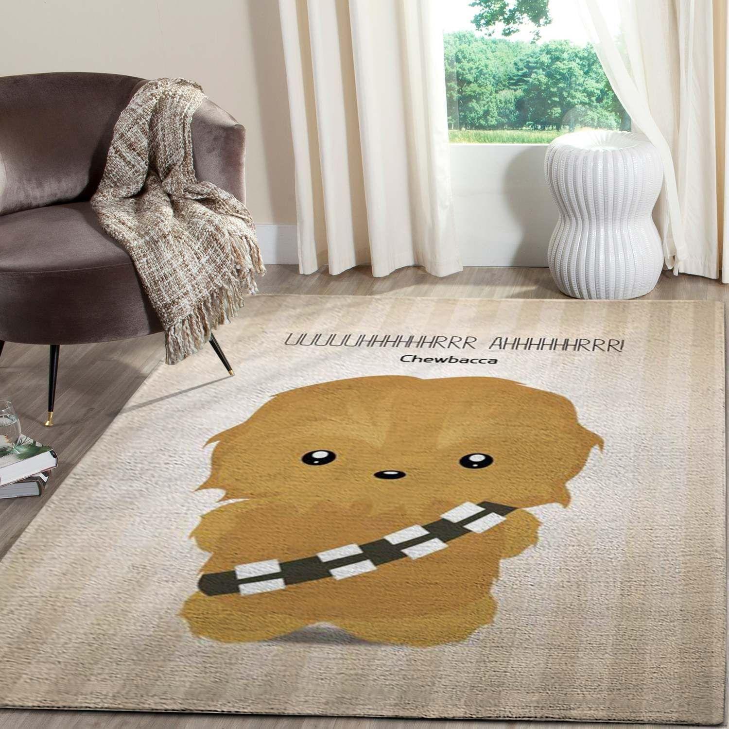Chewbacca Baby Star Wars Movies Area Rugs Living Room Carpet Fn271212