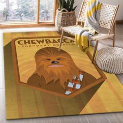 Chewbacca Star Wars Movie 1 Area Rug Living Room And Bed Room Rug