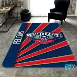New Orleans Pelicans NBA Area Rug Living Room Rug Home Decor Carpet 2002203