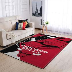 Chicago Bulls Area Rug Nba Carpet Living Room Rugs Rug Regtangle Carpet V4631