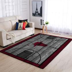 Chicago Bulls Area Rug Nba Carpet Living Room Rugs Rug Regtangle Carpet V4634