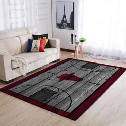 Chicago Bulls Area Rug Nba Carpet Living Room Carpet Rug Regtangle Carpet