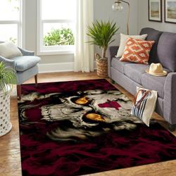 Chicago Bulls Nba Area Rugs Skull Style Living Room Carpet Rug Regtangle Carpet