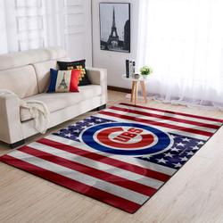 Chicago Cubs Area Rug Mlb Baseball Team Logo Carpet Living Room Rugs V969