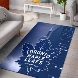 NHL Toronto Maple Leafs Area Rug Living Room Rug Home Decor 20021715