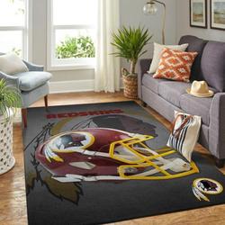 NFL Washington Redskins Football Team Logo Carpet Rug Living Room 2003274