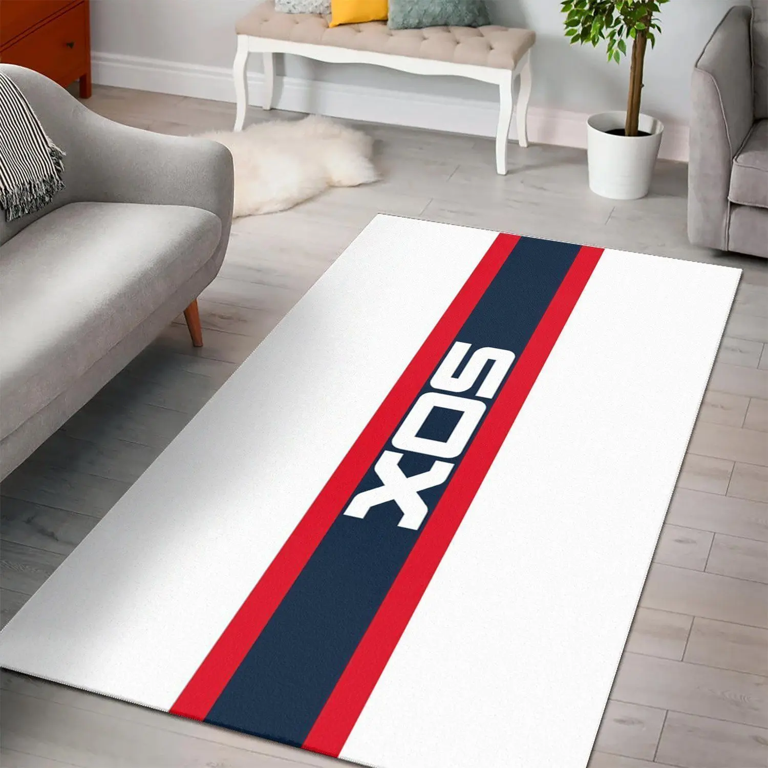 Chicago White Sox Area Rug Mlb Baseball Team Logo Carpet Living Room Rugs Rug Regtangle Carpet Floor Decor Home Decor V603