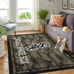 Chicago White Sox Area Rug Mlb Baseball Team Logo Carpet Living Room Rugs Rug Regtangle Carpet Floor Decor Home Decor V608