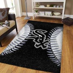 Chicago White Sox Area Rug Mlb Baseball Team Logo Carpet Living Room Rugs Rug Regtangle Carpet Floor Decor Home Decor V610