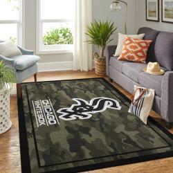 Chicago White Sox Mlb Area Rugs Camo Style Living Room Carpet Team Logo Home Rug Regtangle Carpet Floor Decor Home Decor
