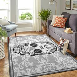 Chicago White Sox Mlb Area Rugs Team Logo Skull Style Living Room Carpet Sports Rug Regtangle Carpet Floor Decor Home Decor