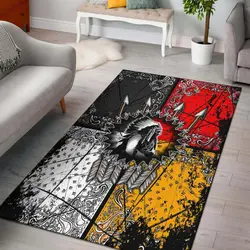 Chief Arrow Native American Design Area Rug Living Room Rug Home Decor