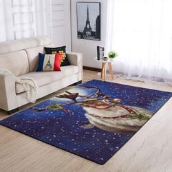 Christmas Art Of Stag Area Rug 19100315 Ofd Area Rug Living Room Carpet Rug Regtangle Carpet Floor Decor Home Decor