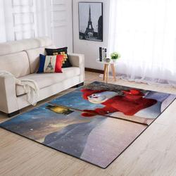 Christmas Cute Snowman Area Rug 1910037 Ofd Area Rug Living Room Carpet Rug Regtangle Carpet Floor Decor Home Decor