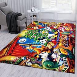 Christmas Disney Holiday Area Rug Living Room And Bed Room Rug Rug Regtangle Carpet Floor Decor Home Decor