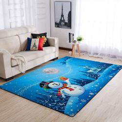 Christmas Snowman Area Rug 19100317 Ofd Area Rug Living Room Carpet Rug Regtangle Carpet Floor Decor Home Decor