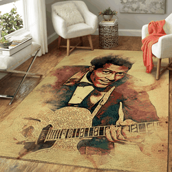 Chuck Berry Music Parade Art For Fans Area Rug Living Room Carpet Rug Regtangle Carpet Floor Decor Home Decor