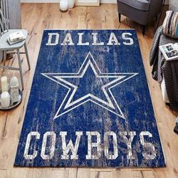 NFL Dallas Cowboys Football Team Area Rug Living Room Rug Home Decors 2003036