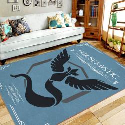 Pokemon Go Team Mystic Area Rug Living Room Rug Home Decor 200305154
