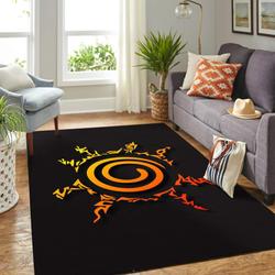 Uzumaki Naruto Clan Anime Area Rug Living Room Rug Home Decor200305176