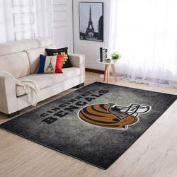 NFL Cincinnati Bengals Helmet Area Rug Living Room Carpet Home Rug V8353