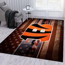 NFL Cincinnati Bengals Team Area Rug Living Room Carpet Home Rug 14