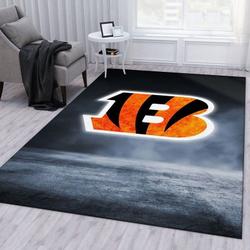 NFL Cincinnati Bengals Team Area Rug Living Room Carpet Home Rug 18