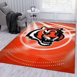 NFL Cincinnati Bengals Team Area Rug Living Room Carpet Home Rug 19
