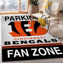 NFL Cincinnati Bengals Team Area Rug Living Room Carpet Home Rug 24
