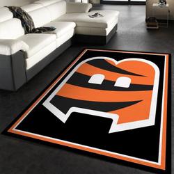 NFL Cincinnati Bengals Team Area Rug Living Room Carpet Home Rug 25
