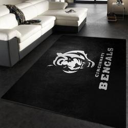 NFL Cincinnati Bengals Team Area Rug Living Room Carpet Home Rug 26