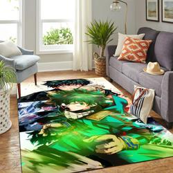 My Heroes Academy Anime Home Decor Rectangle Area Rug Living Room Rug