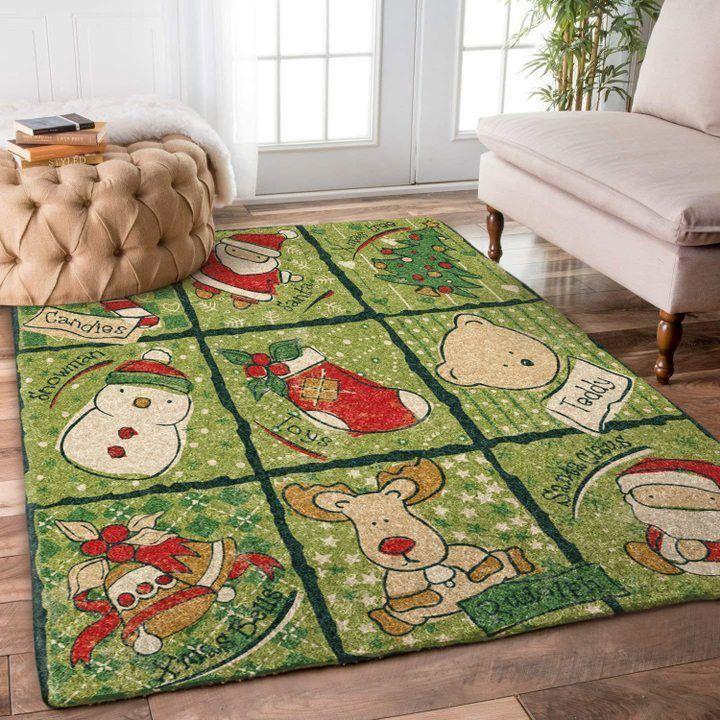 Christmas Decorations Area Rug Dhcld3009 Rug Living Room Rug Home Decor