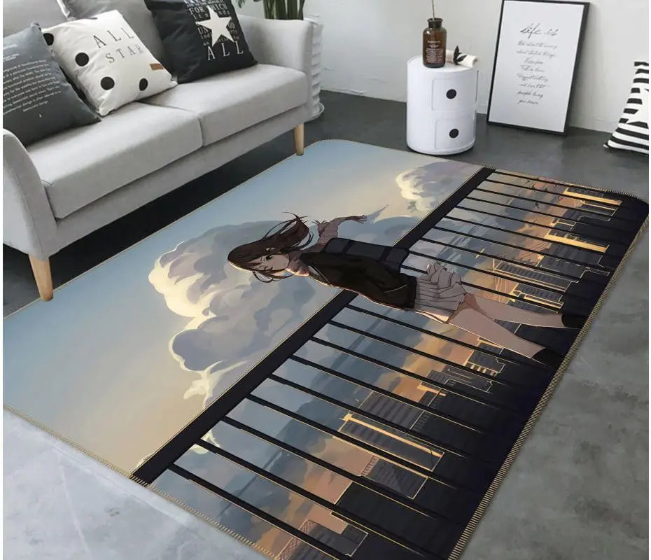 Cinderella Girls Anime 4 Area Rug Living Room And Bed Room Rug Rug Regtangle Carpet Floor Decor Home Decor