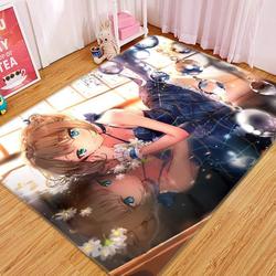 Cinderella Girls Anime 5 Area Rug Living Room And Bed Room Rug Rug Regtangle Carpet Floor Decor Home Decor