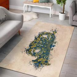 Modern Music Art Carpet Saxophones Area Rug Living Room Rug Home Decor191007
