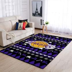 NBA Los Angeles Lakers Basketball Area Rug Living Room Rug Home Decor 1910291